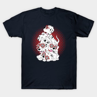 Dalmatians Dogs T-Shirt